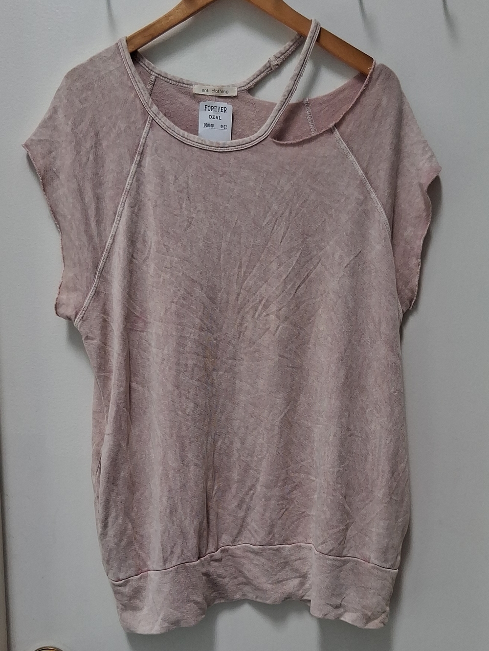 Cutout sweat top